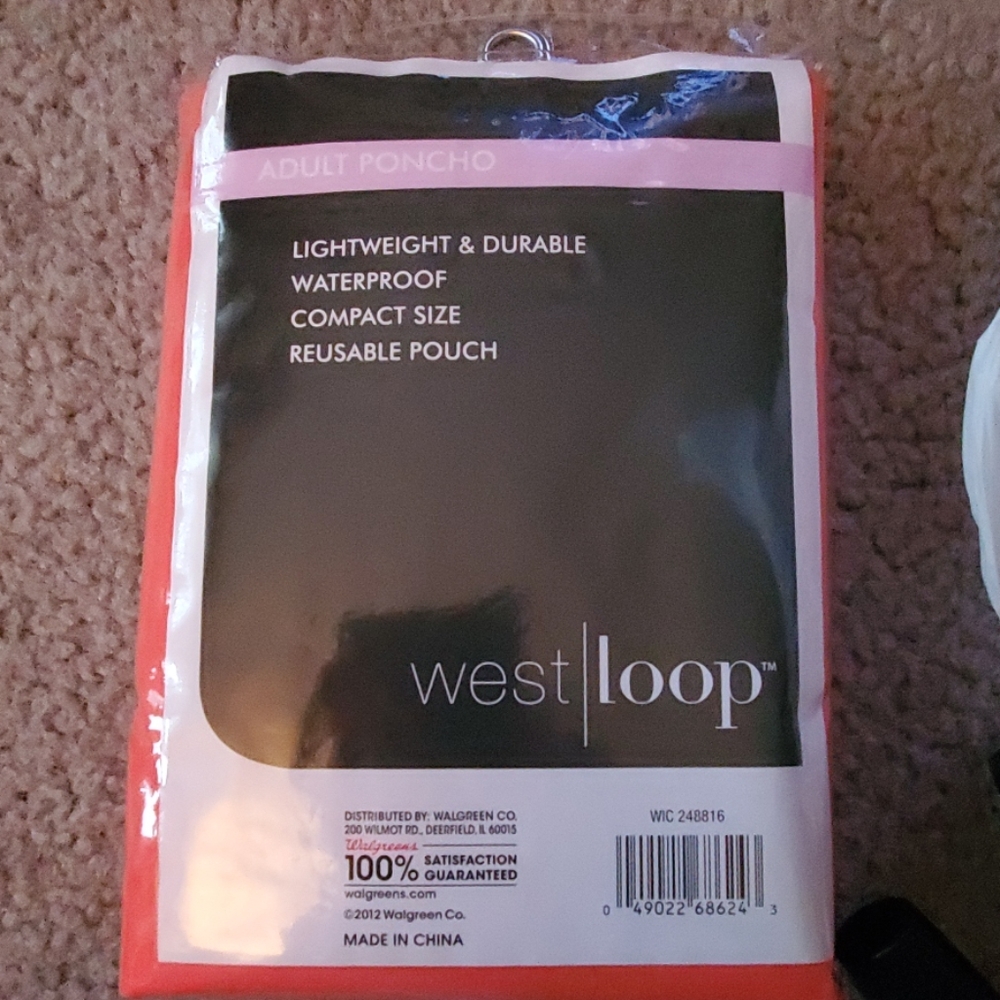 COPY - Rain poncho awesome packed great for bags 🎒